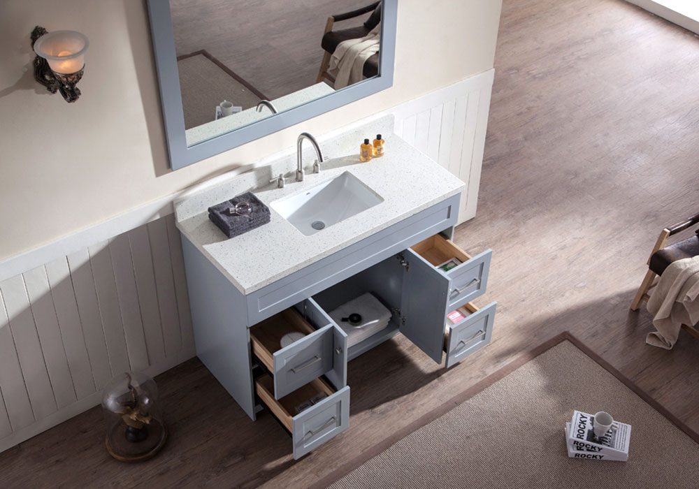 Custom Bathroom Vanities By Polaris Home Design - Create Your Own Bathroom Cabinets
